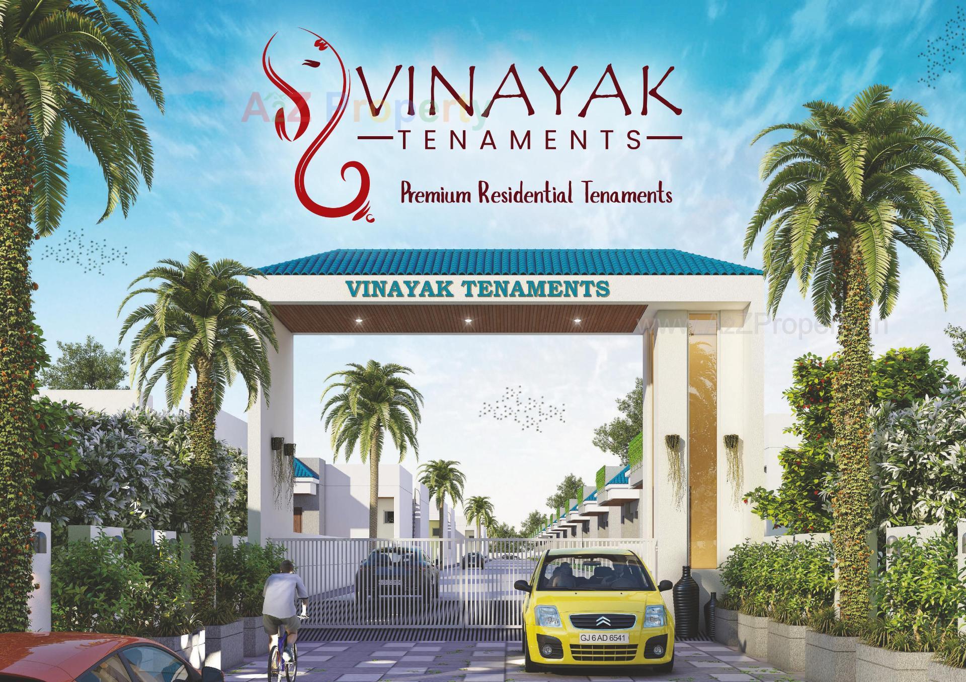 3D Elevation of real estate project Vinayak Tenaments located at Jesangpura, Vadodara, Gujarat