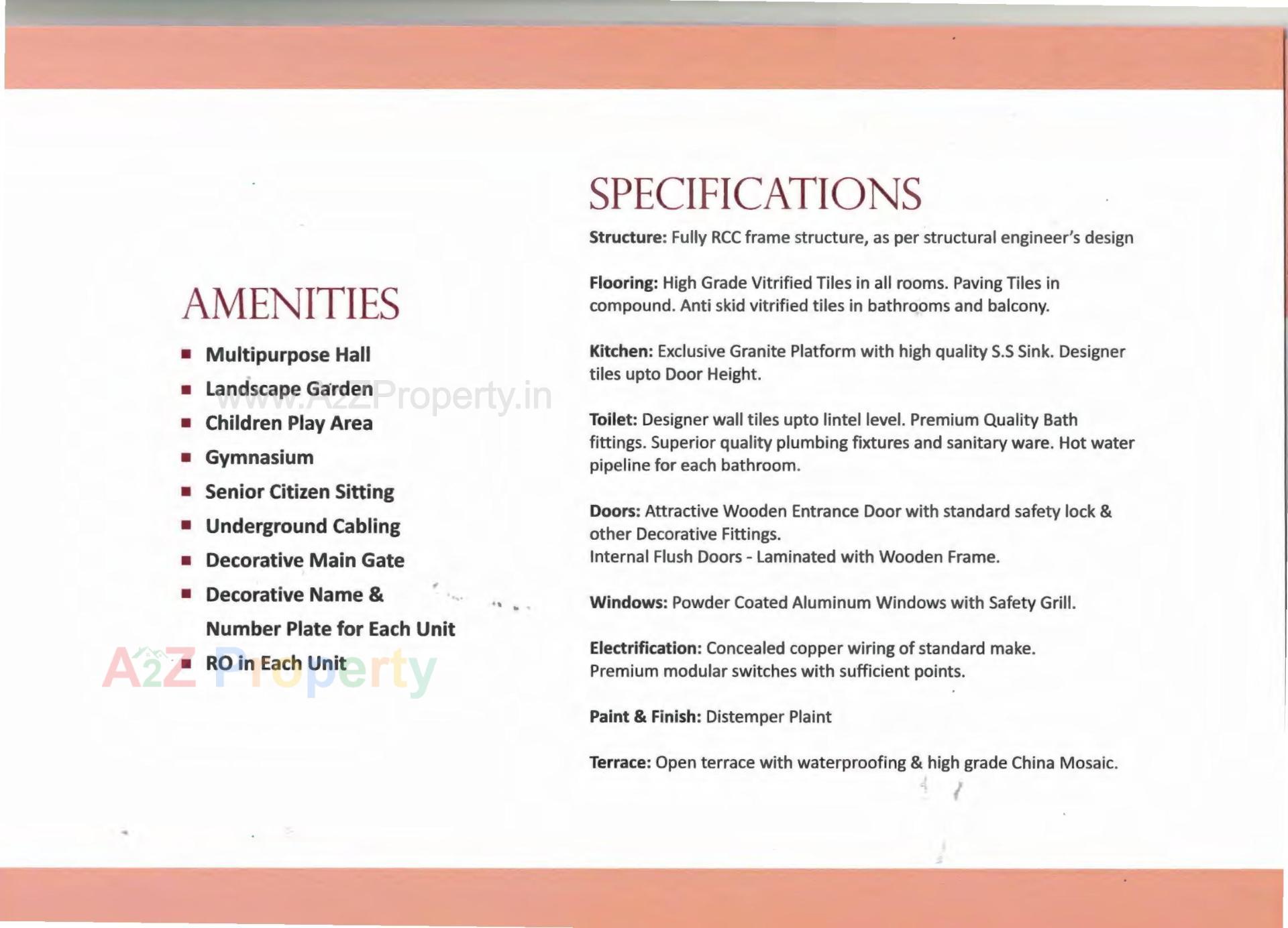  of real estate project Vinayak Villa located at Kapurai, Vadodara, Gujarat