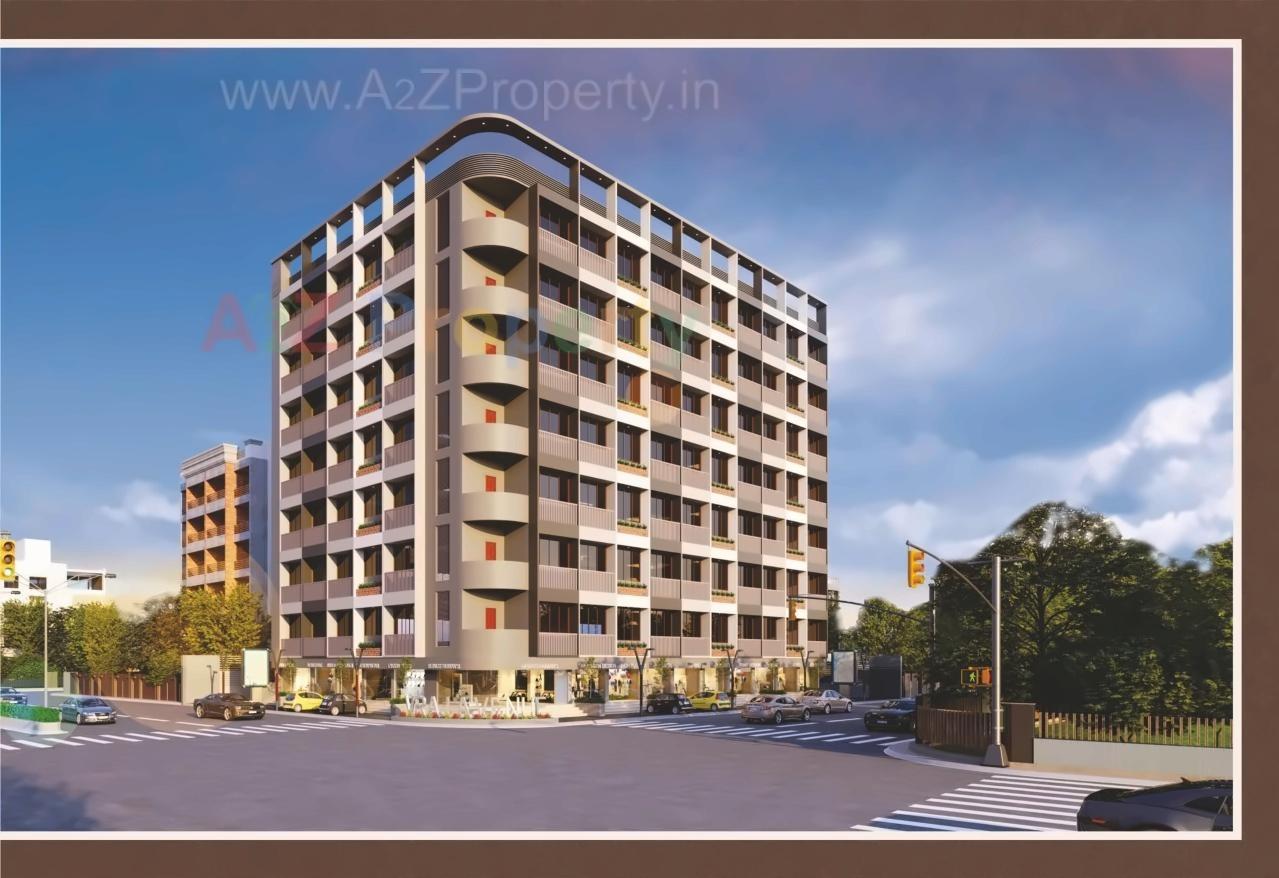 3D Elevation of real estate project Vraj Avenue located at Bapod, Vadodara, Gujarat
