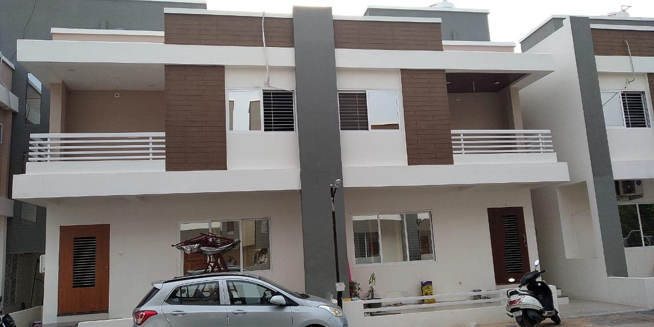 166321_const of real estate project Vraj Bhoomi Bungalows located at Danteshwar, Vadodara, Gujarat