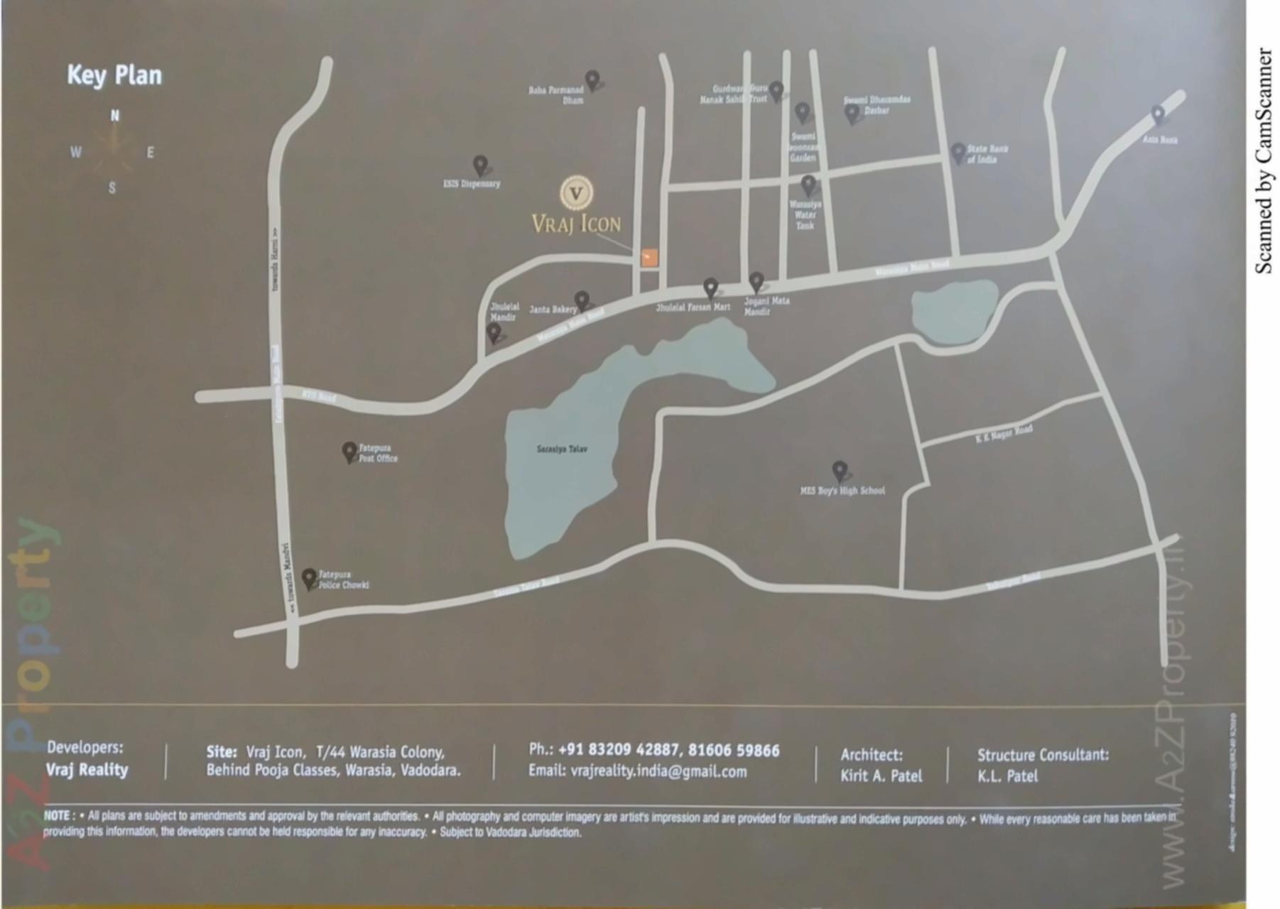  of real estate project Vraj Icon located at Kasba, Vadodara, Gujarat