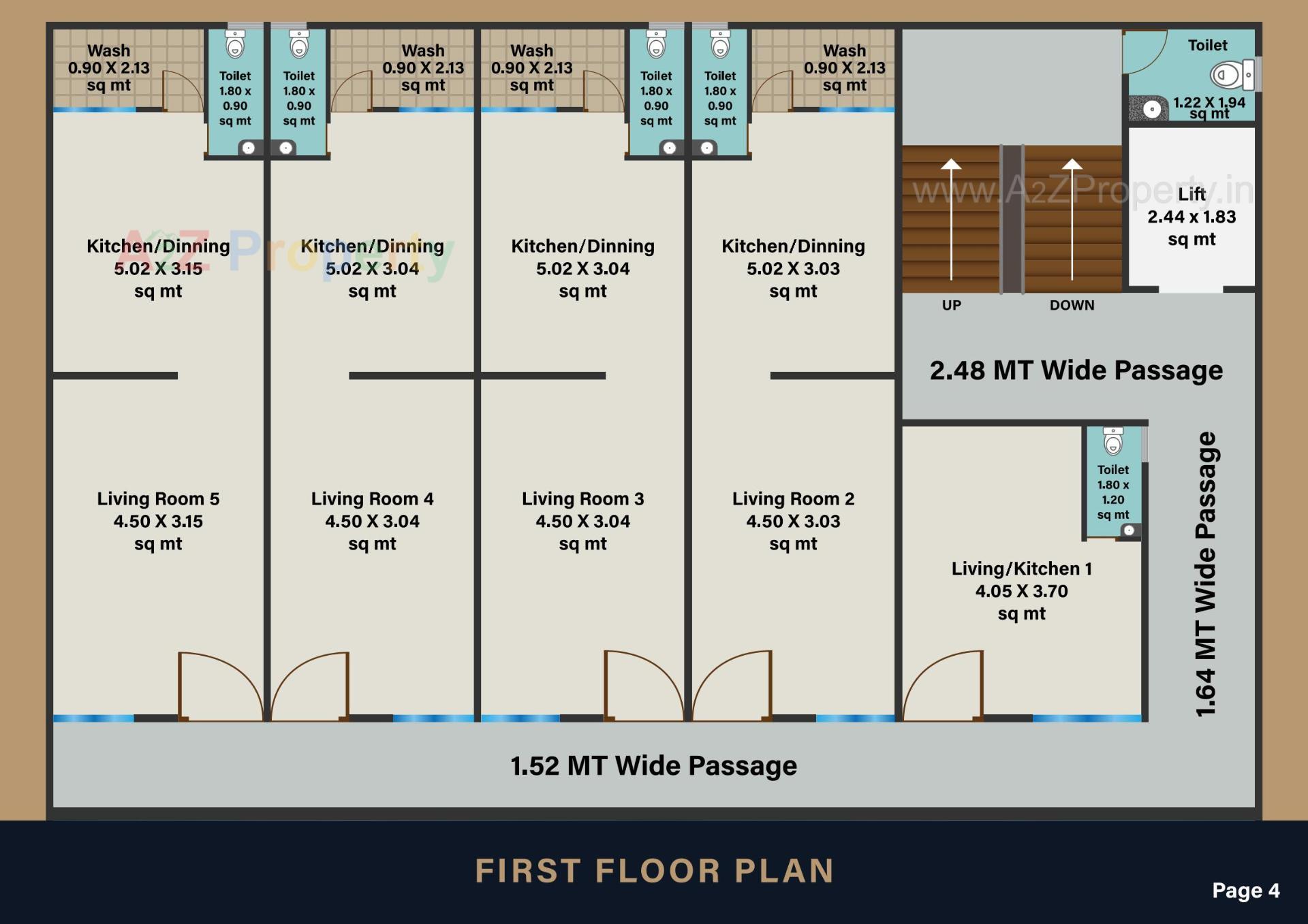 Layout of real estate project Vraj Platinum located at Kasba, Vadodara, Gujarat