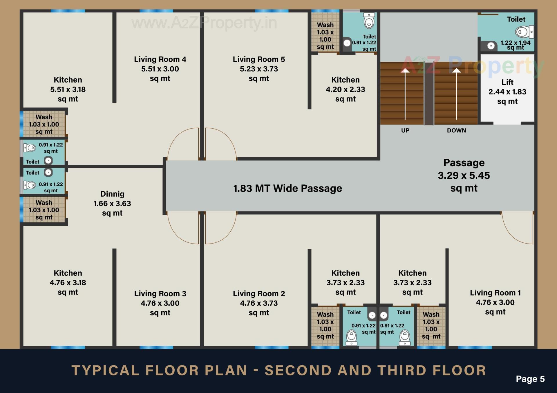 Layout of real estate project Vraj Platinum located at Kasba, Vadodara, Gujarat