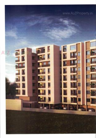 Elevation of real estate project Vraj Resicom Plaza located at Danteshwar, Vadodara, Gujarat