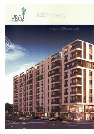 Elevation of real estate project Vraj Resicom Plaza located at Danteshwar, Vadodara, Gujarat