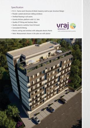 Elevation of real estate project Vraj Residency located at Jambuwa--makarpura, Vadodara, Gujarat