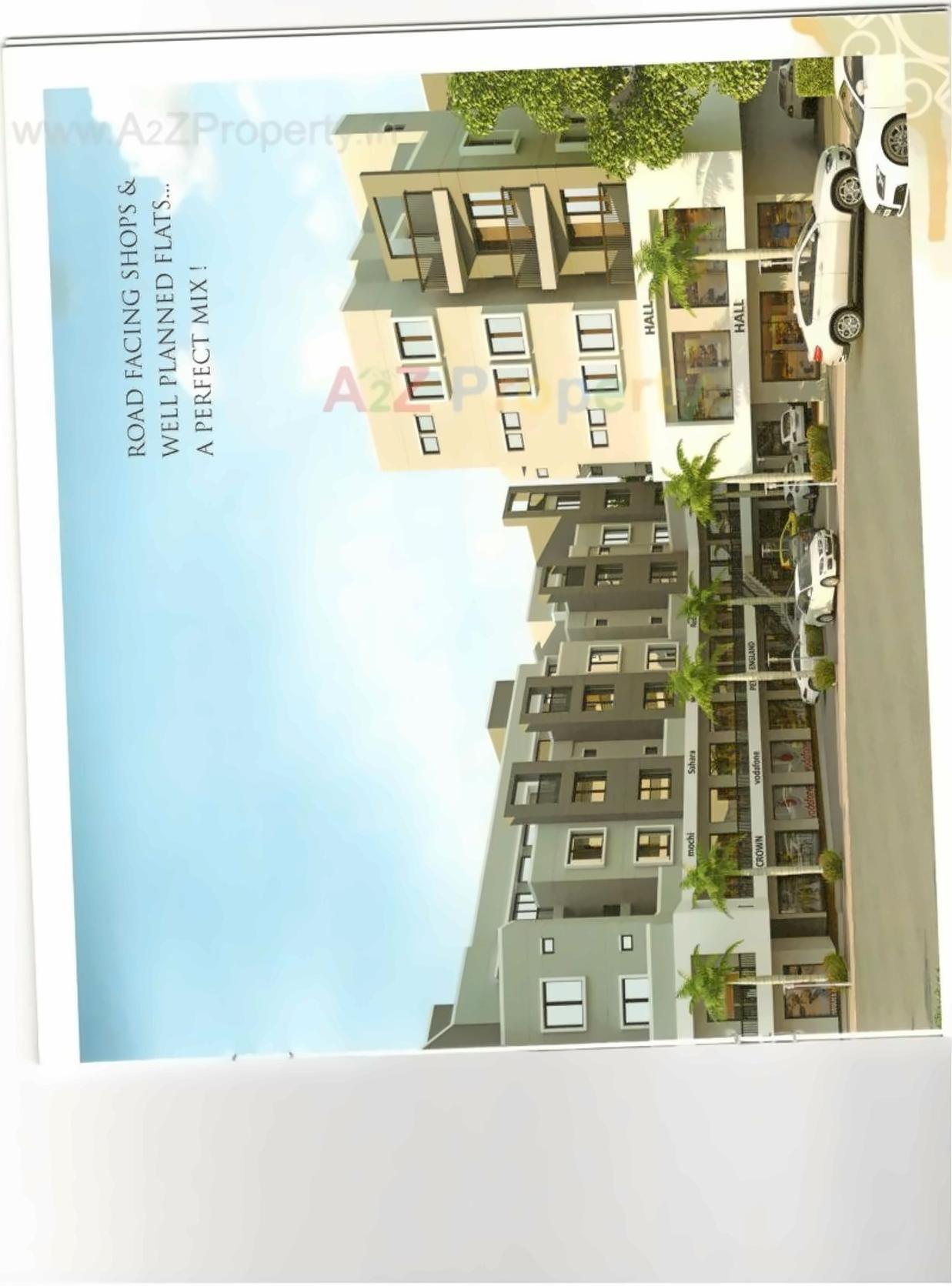 Layout of real estate project Vraj Vihar located at Vadodara, Vadodara, Gujarat