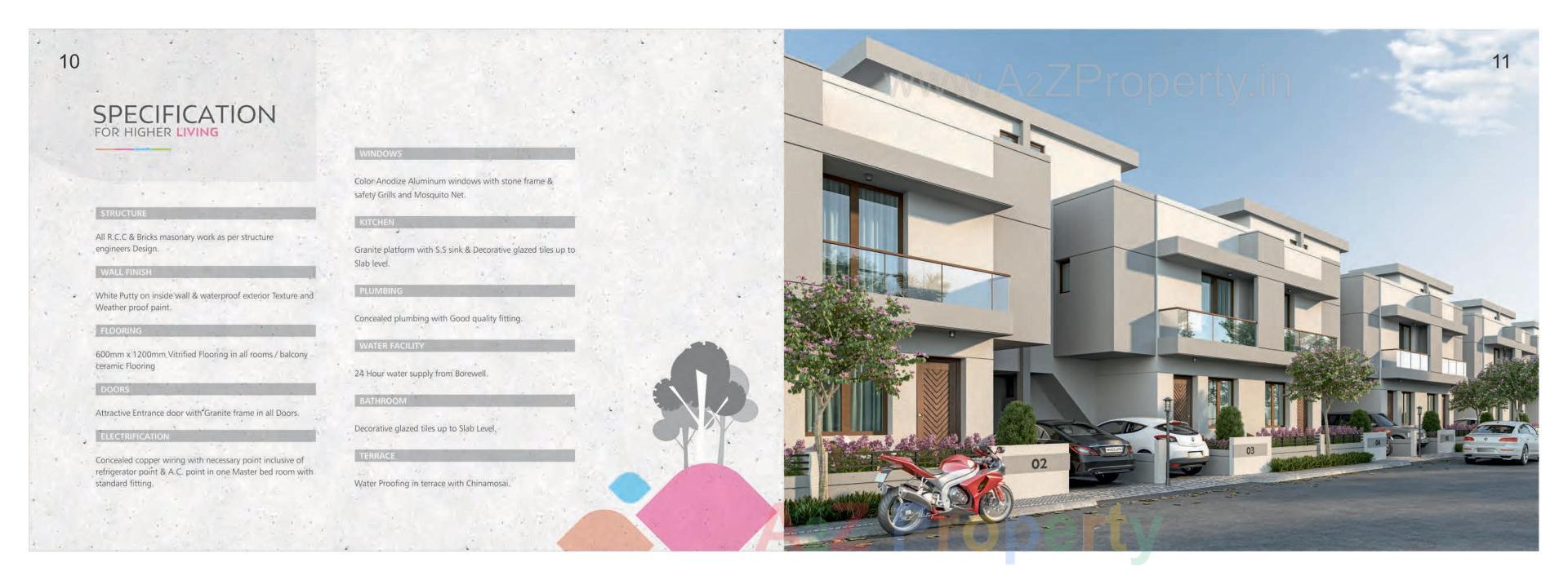  of real estate project Vraj Vihar located at Kapurai, Vadodara, Gujarat