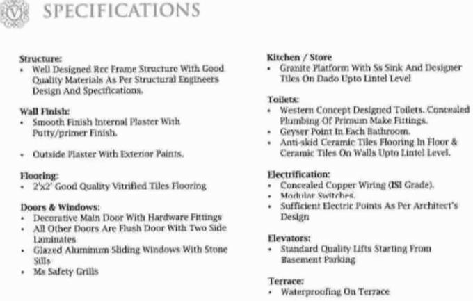 Project Specifications
