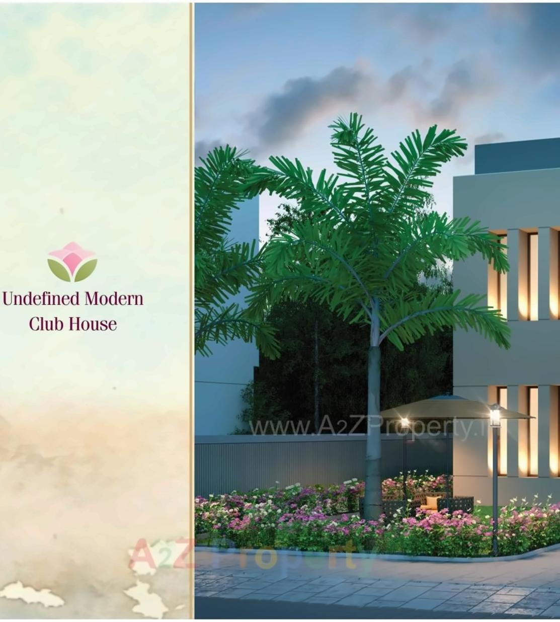 3D Elevation of real estate project Vraj Villa located at Bapod, Vadodara, Gujarat