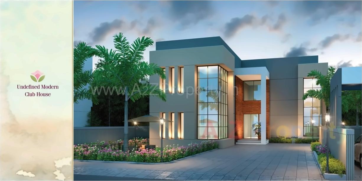 3D Elevation of real estate project Vraj Villa located at Bapod, Vadodara, Gujarat
