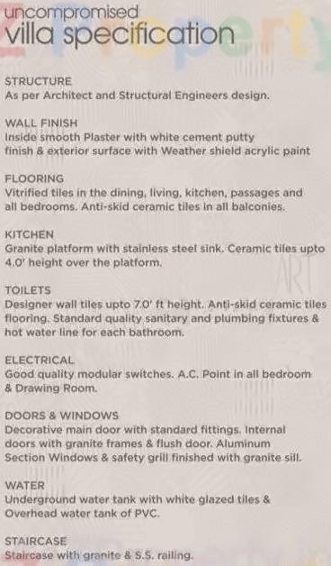 Project Specifications