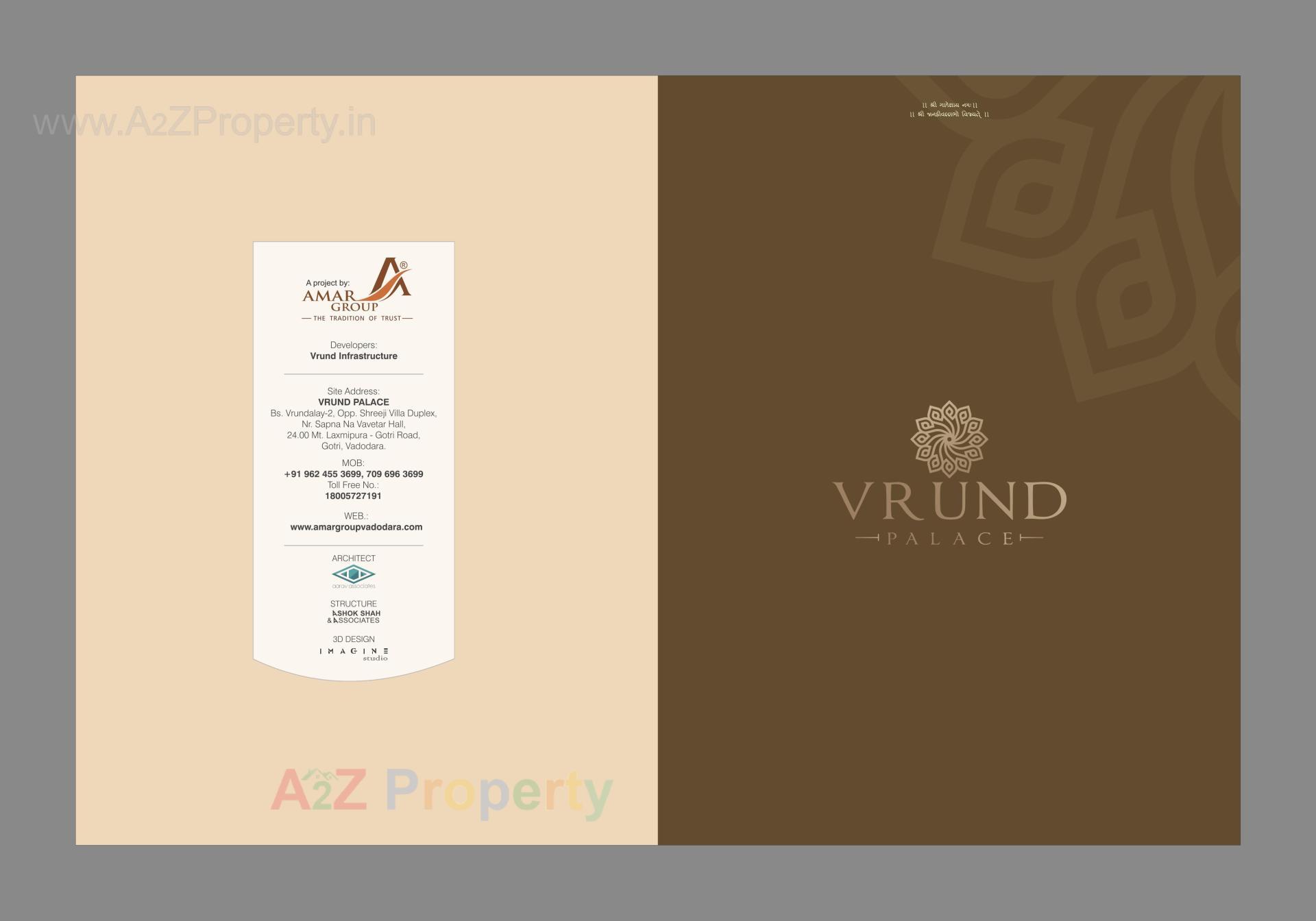  of real estate project Vrund Palace located at Gotri, Vadodara, Gujarat