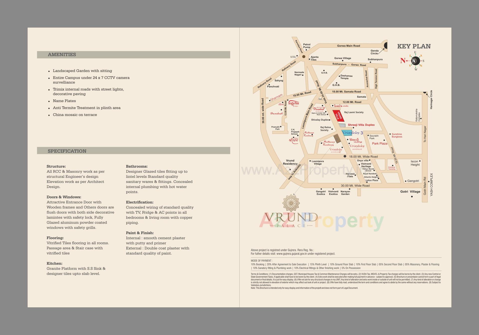  of real estate project Vrund Palace located at Gotri, Vadodara, Gujarat