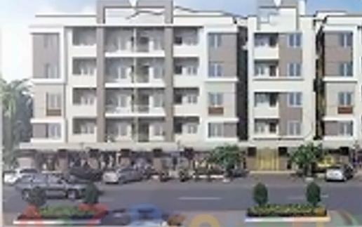 3D Elevation of real estate project Vrundalay Avenue located at Gotri, Vadodara, Gujarat