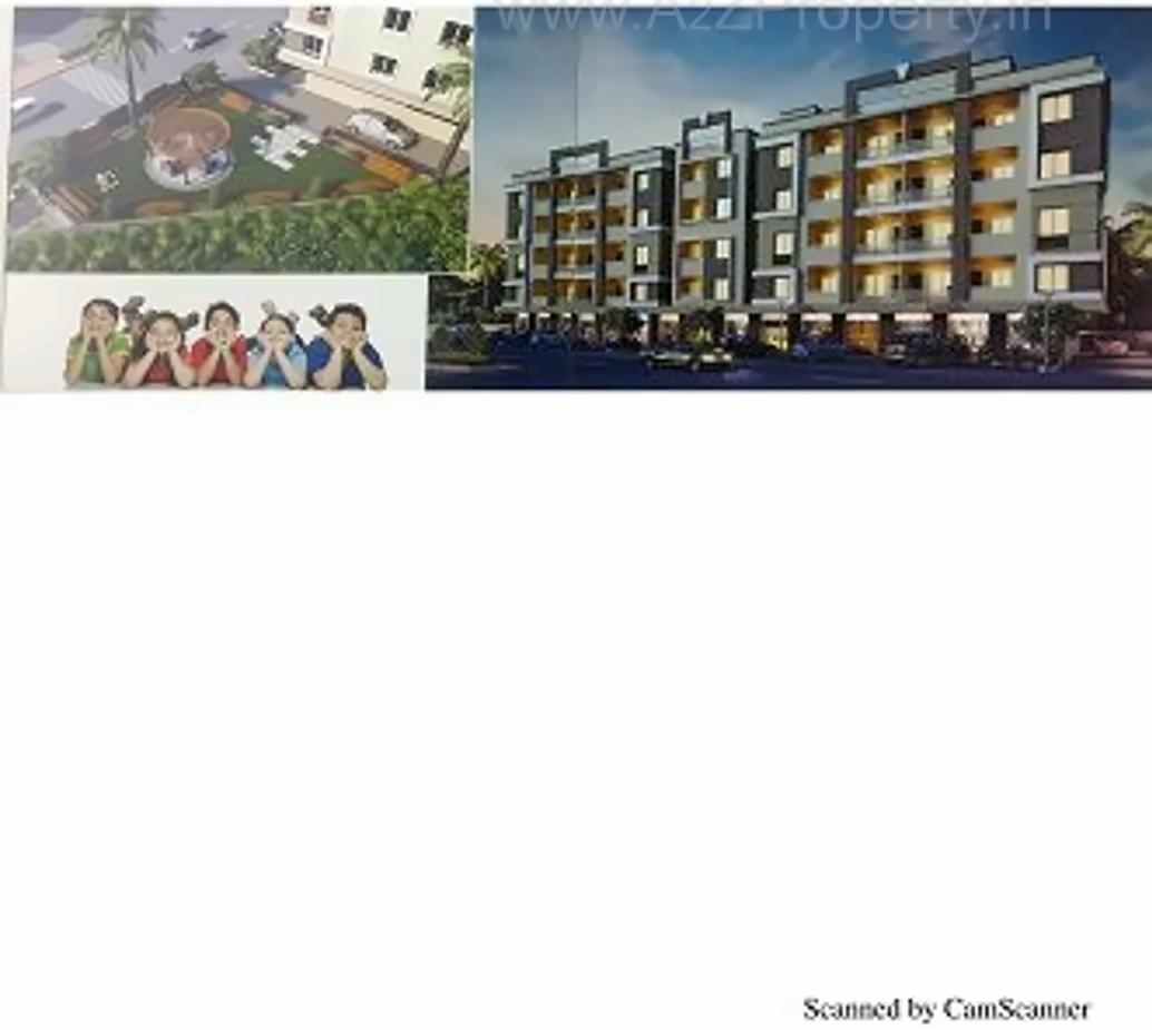 3D Elevation of real estate project Vrundalay Avenue located at Gotri, Vadodara, Gujarat