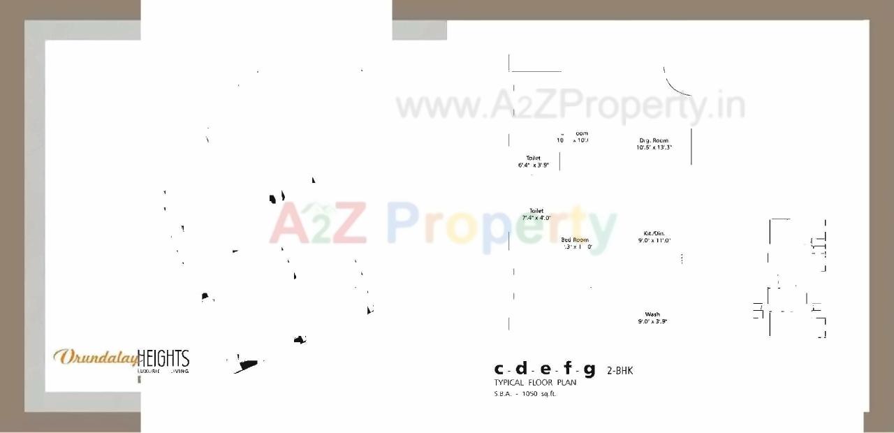 Layout of real estate project Vrundalay Heights located at Vadodara, Vadodara, Gujarat