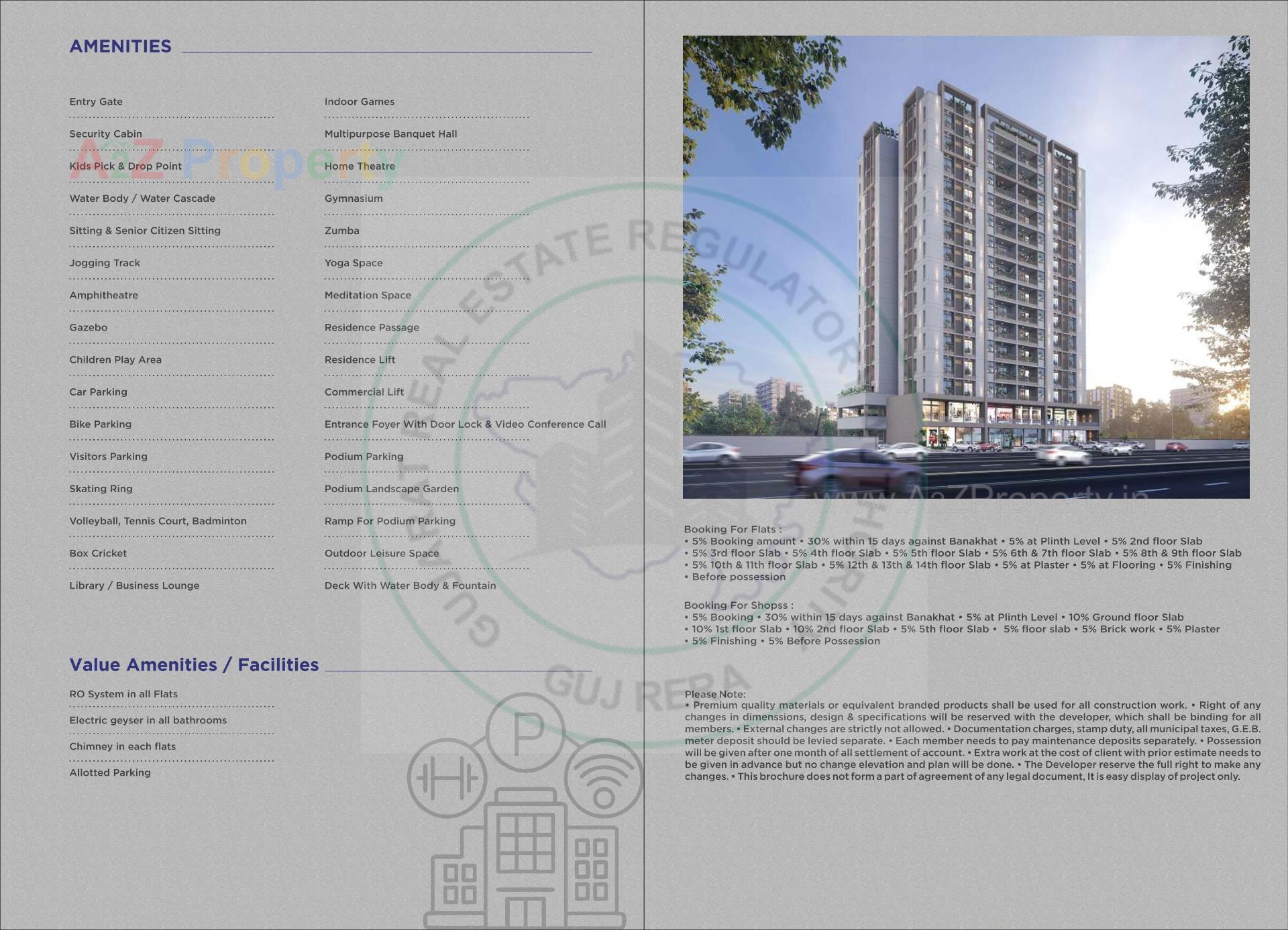  of real estate project Vrundavan Bliss located at Bapod, Vadodara, Gujarat