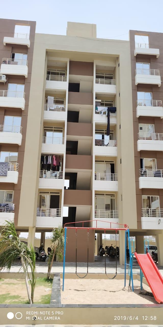 201026_const of real estate project Vrundavan Heights located at Bapod, Vadodara, Gujarat