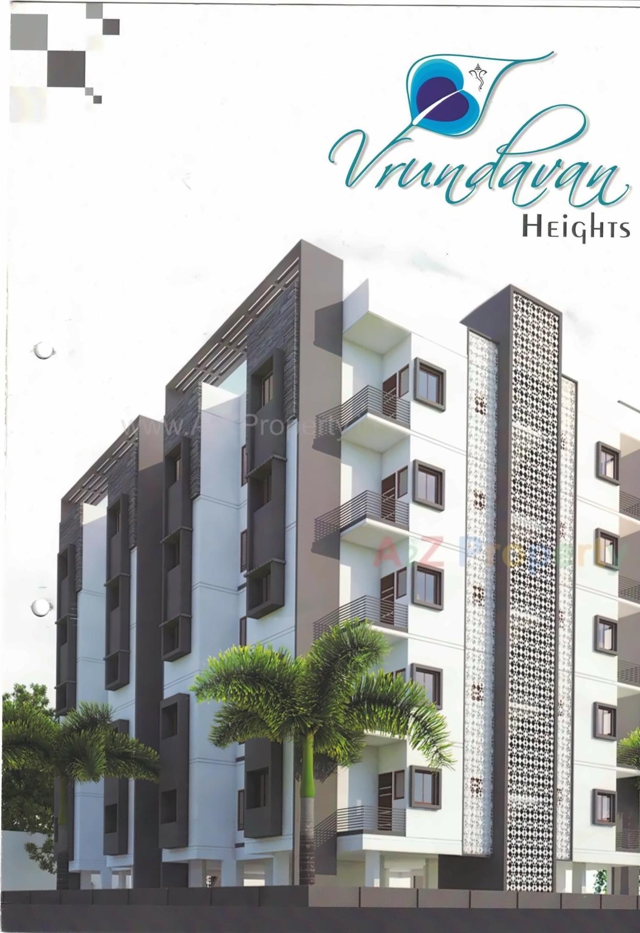 3D Elevation of real estate project Vrundavan Heights located at Nimeta, Vadodara, Gujarat