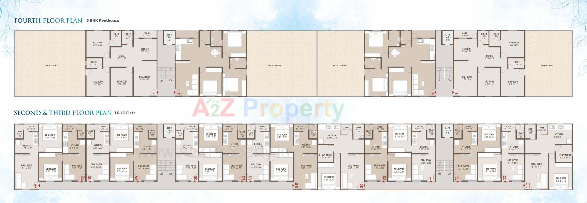 Layout of real estate project Vrundavan Park located at Bapod, Vadodara, Gujarat