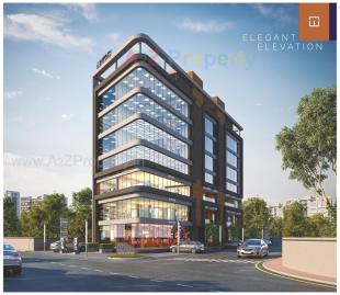 Elevation of real estate project Wealth Square located at Gotri, Vadodara, Gujarat