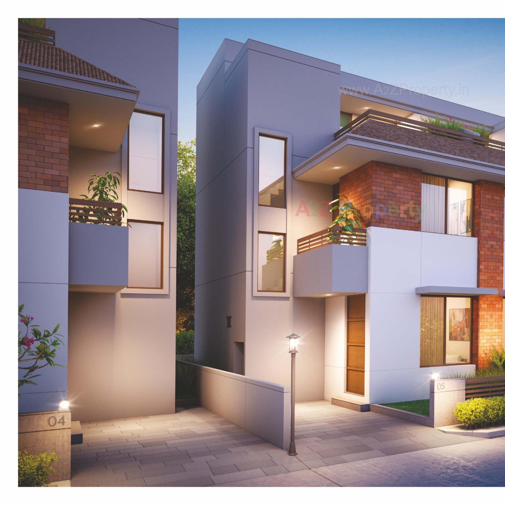 3D Elevation of real estate project Westgate Nobella located at Undera, Vadodara, Gujarat