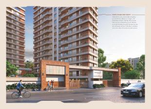 Elevation of real estate project White Flag located at Sama, Vadodara, Gujarat