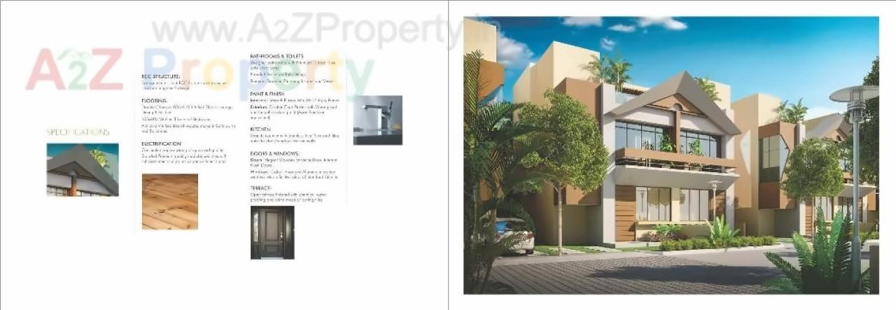  of real estate project Woodscape located at Bill, Vadodara, Gujarat