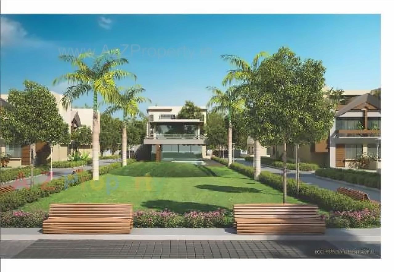 3D Elevation of real estate project Woodscape located at Bill, Vadodara, Gujarat