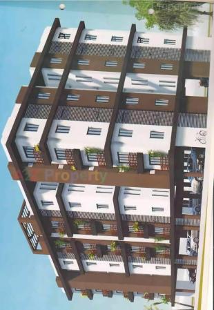Elevation of real estate project Yaghnapurush Residency located at Kalali, Vadodara, Gujarat