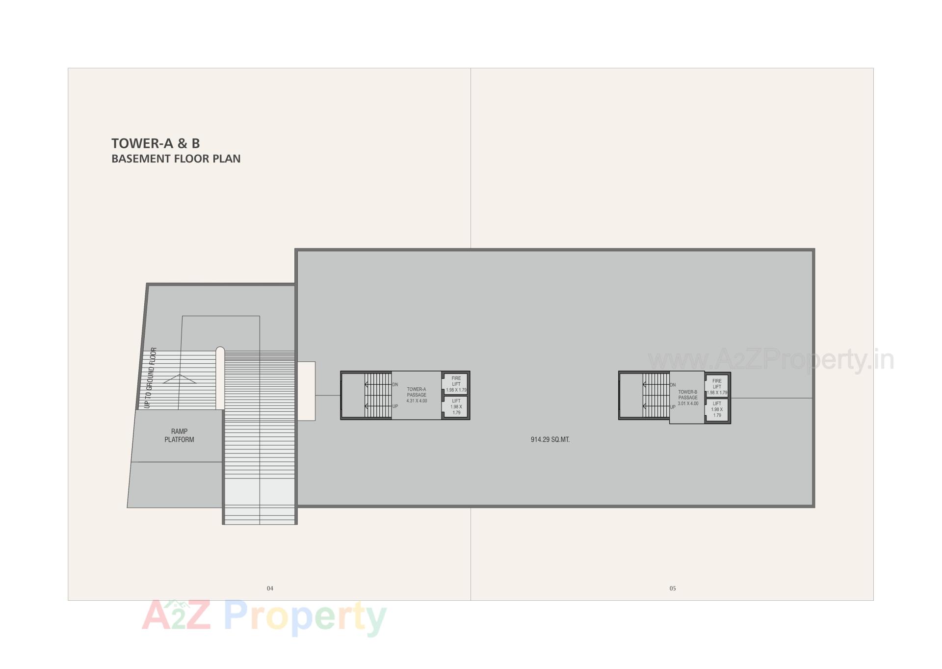 Layout of real estate project Yogi Edhas located at Jambuva, Vadodara, Gujarat