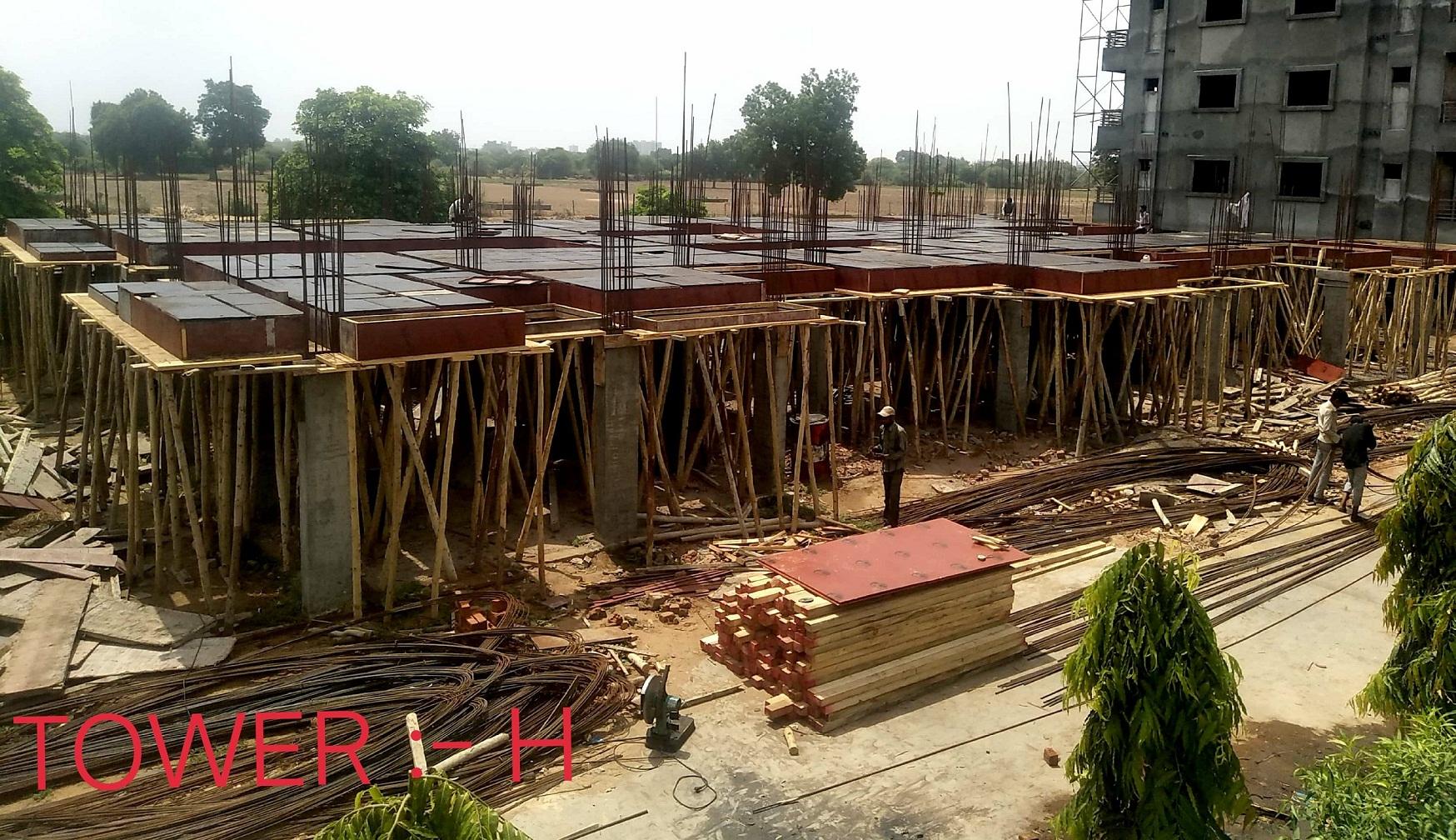 163130_const of real estate project Yogi Greens Residency   (tower A, H I) located at Channi, Vadodara, Gujarat