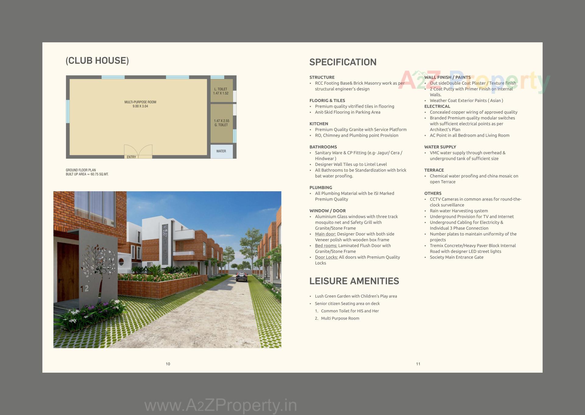  of real estate project Yogi Hridyam Bungalows located at City, Vadodara, Gujarat