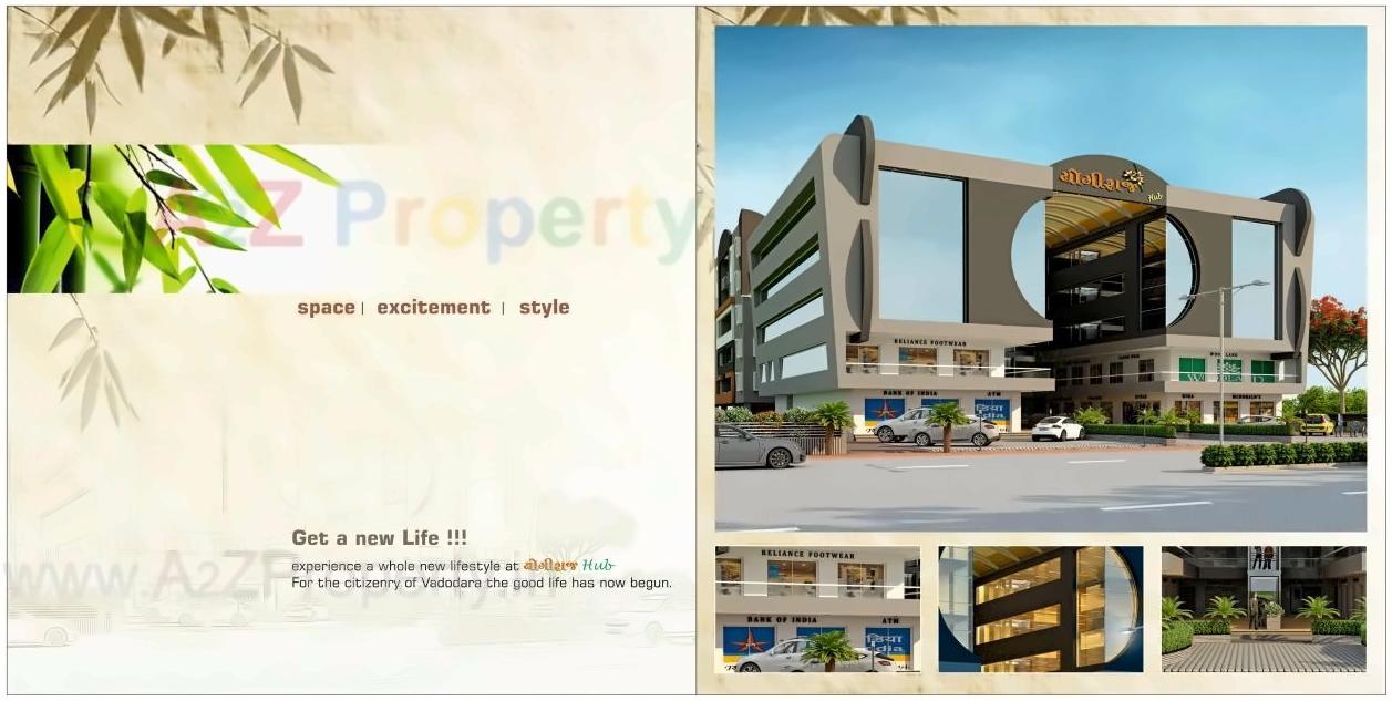 of real estate project Yogiraj Hub   Heights located at Sayajipura, Vadodara, Gujarat