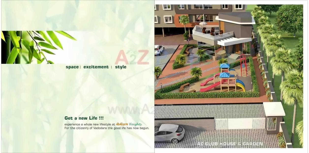  of real estate project Yogiraj Hub   Heights located at Sayajipura, Vadodara, Gujarat