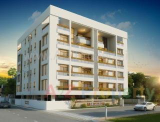 Elevation of real estate project Zb Laxuria located at Vadiwadi, Vadodara, Gujarat