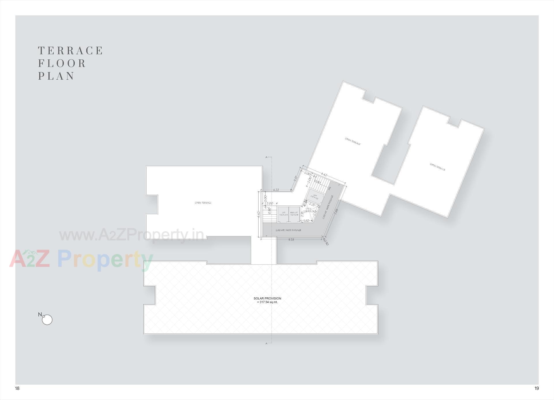 Layout of real estate project Zillion Sentosa located at Sama-dumad-vemali, Vadodara, Gujarat