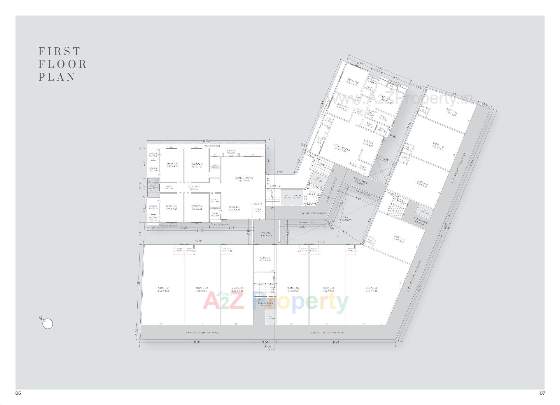 Layout of real estate project Zillion Sentosa located at Sama-dumad-vemali, Vadodara, Gujarat
