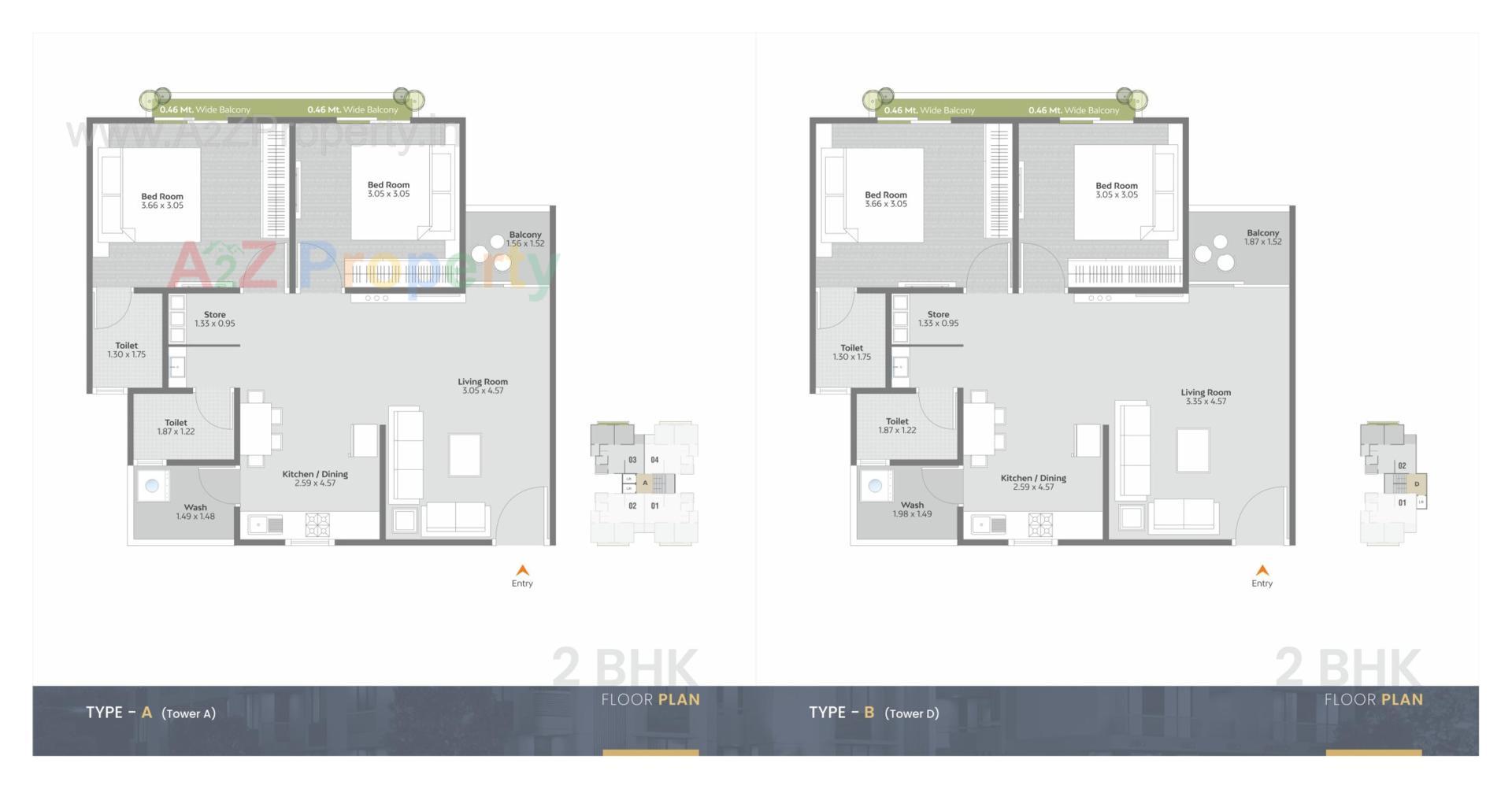 Layout of real estate project Zillion The Splendid located at Bapod, Vadodara, Gujarat