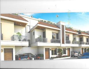 Elevation of real estate project Zubeda Residency located at Tandalaja, Vadodara, Gujarat