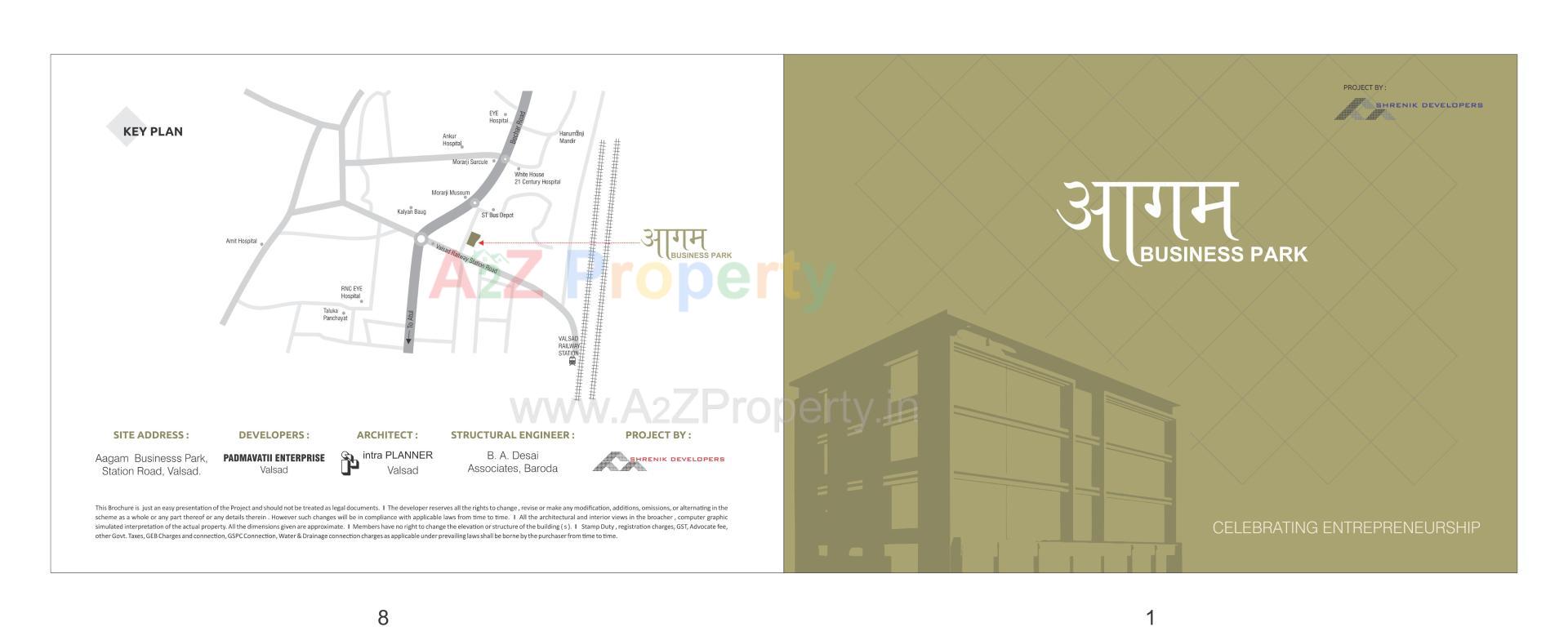  of real estate project Aagam Business Park located at Valsad, Valsad, Gujarat