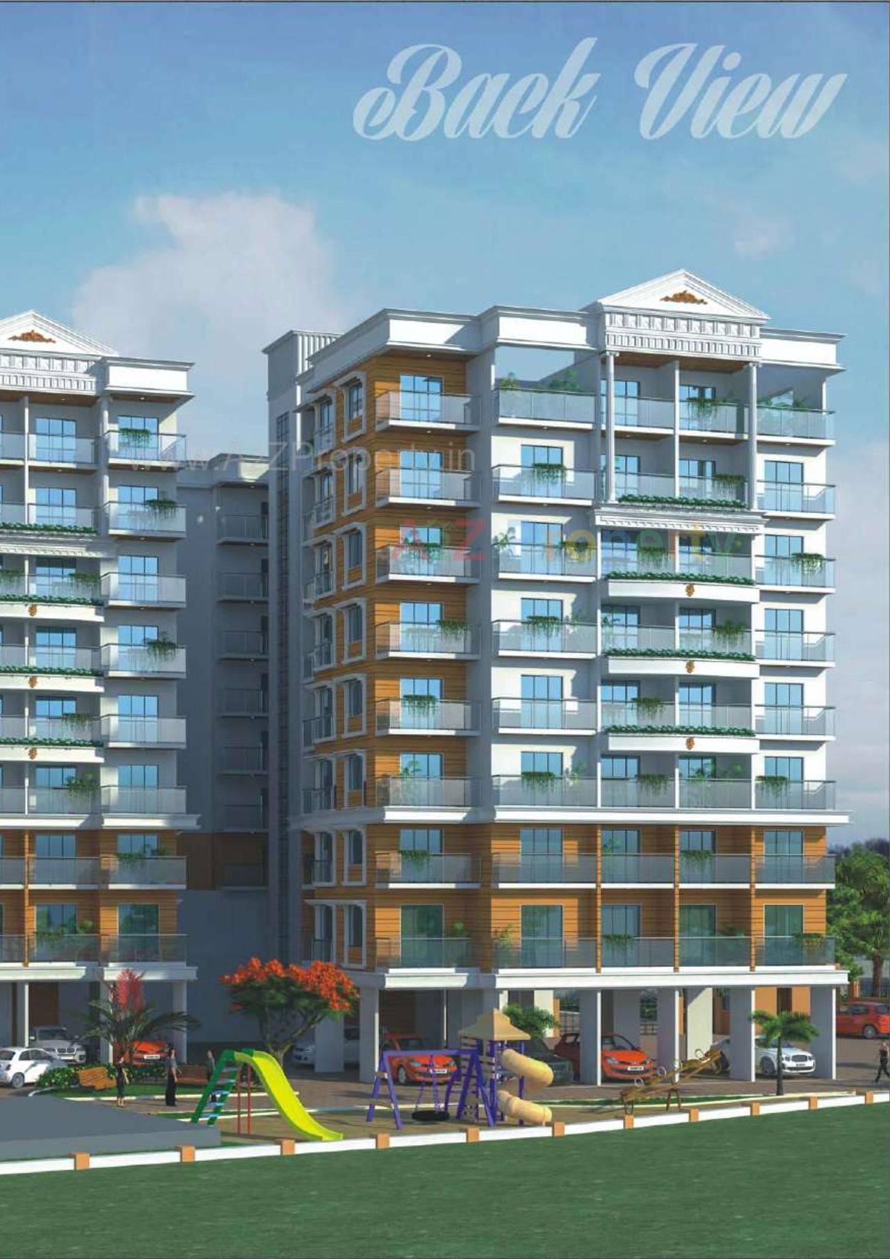 3D Elevation of real estate project Apex Lake View located at Umargam, Valsad, Gujarat