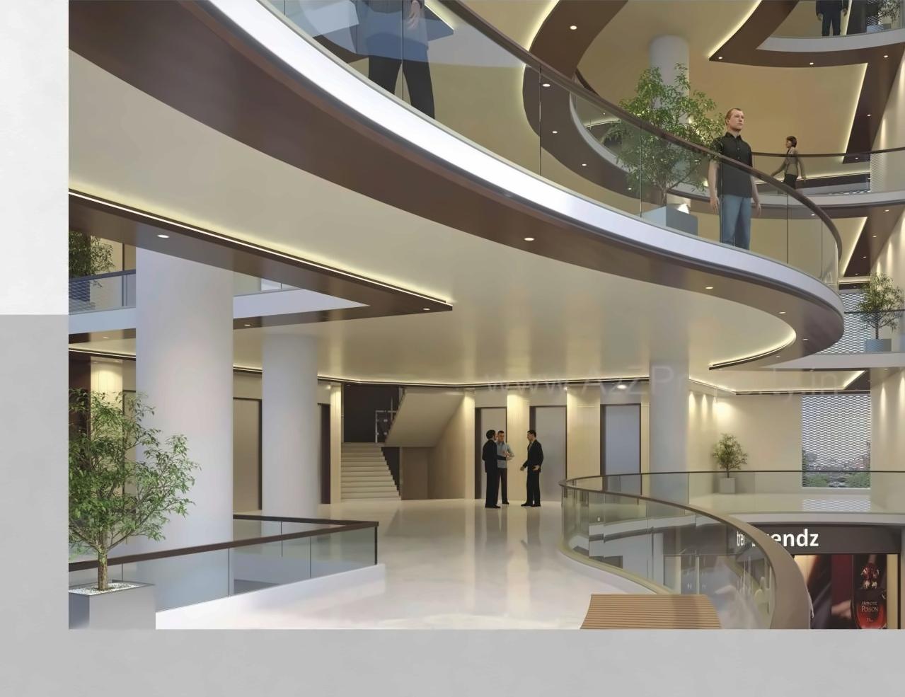 3D Elevation of real estate project Capital Business Center located at Vapi, Valsad, Gujarat