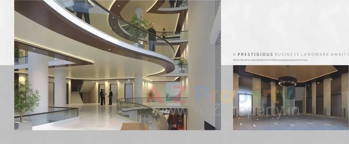 3D Elevation of real estate project Capital Business Center located at Vapi, Valsad, Gujarat