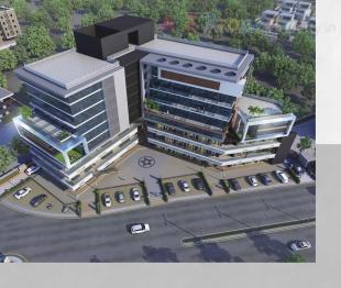 Elevation of real estate project Capital Business Center located at Vapi, Valsad, Gujarat