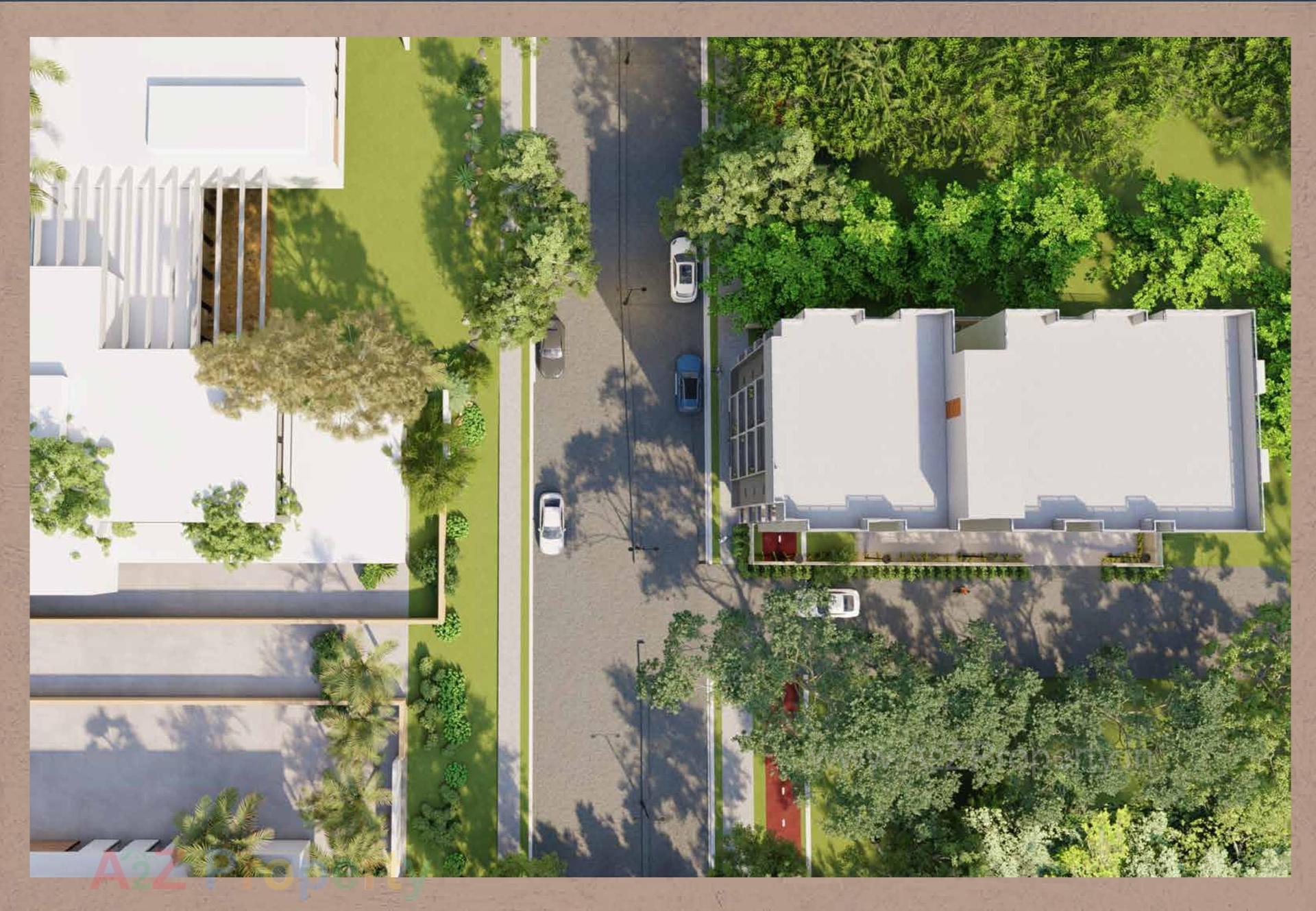 3D Elevation of real estate project Chandra Sarovar located at Vapi, Valsad, Gujarat