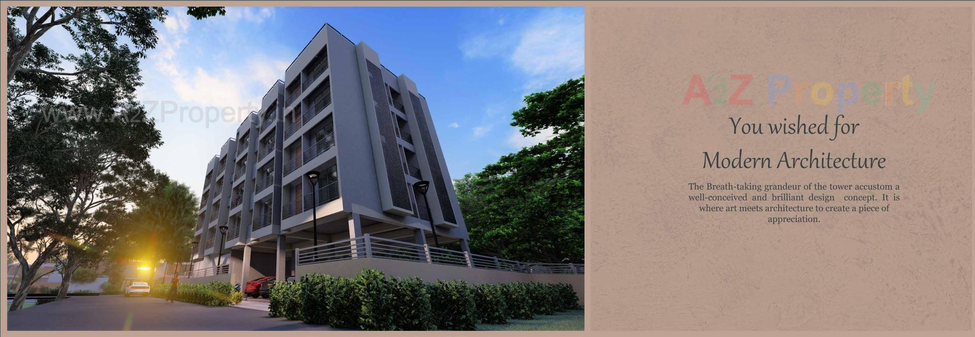 3D Elevation of real estate project Chandra Sarovar located at Vapi, Valsad, Gujarat