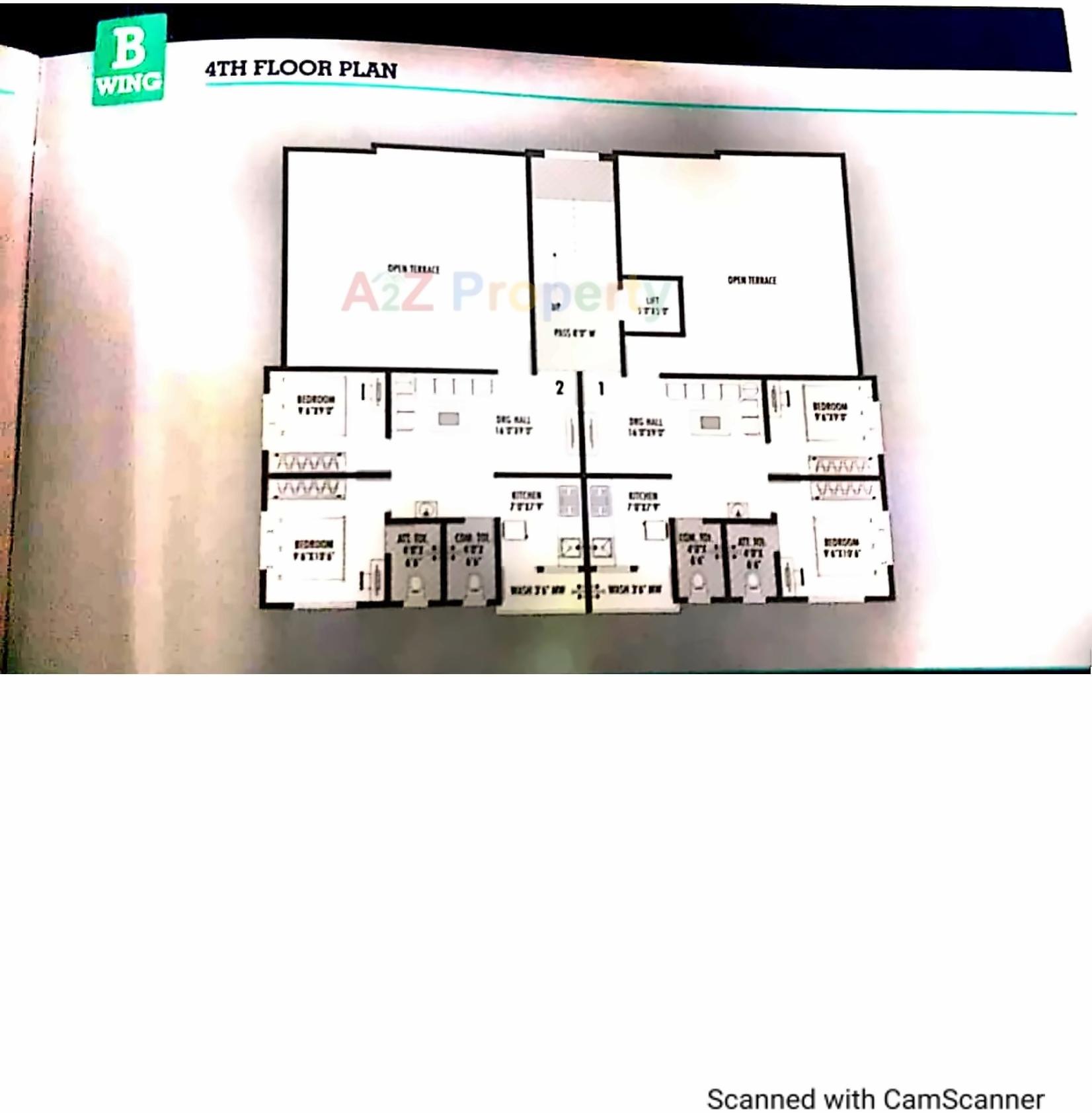 Layout of real estate project Deepam Square located at Valsad, Valsad, Gujarat