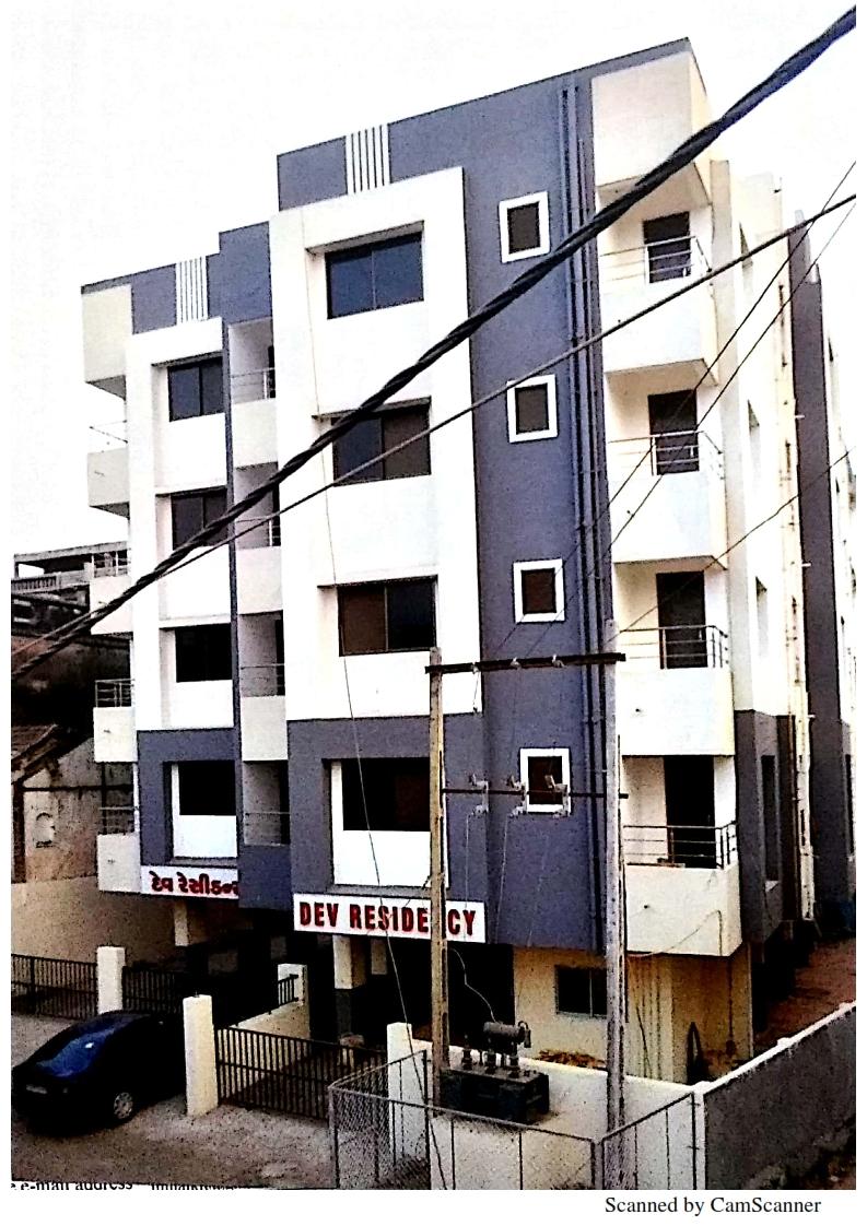 99922_const of real estate project Dev Residency located at Pardi, Valsad, Gujarat